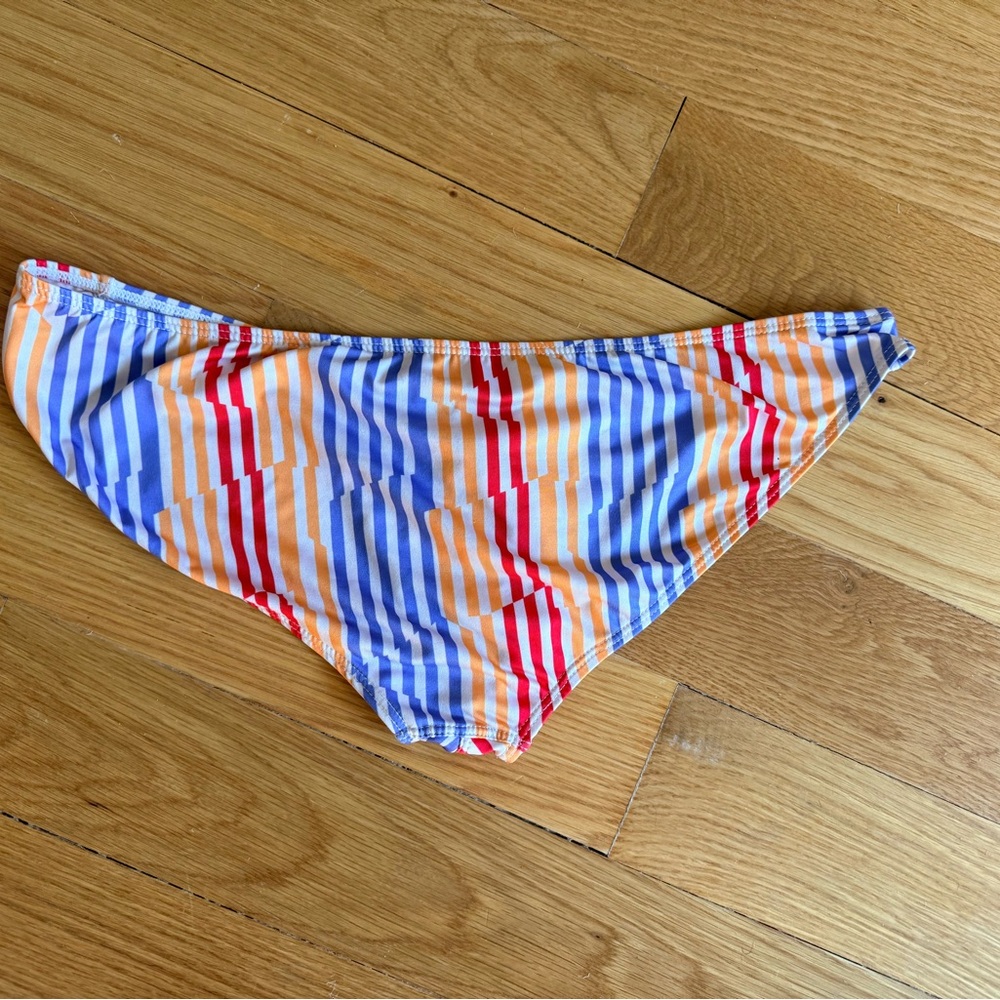 Men's Striped Bikini Briefs - Multicolor Stripe - Picture 2 of 3